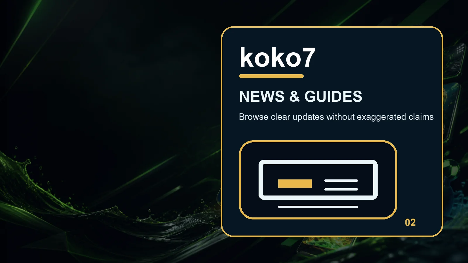 koko7 news full-width visual guide 2
