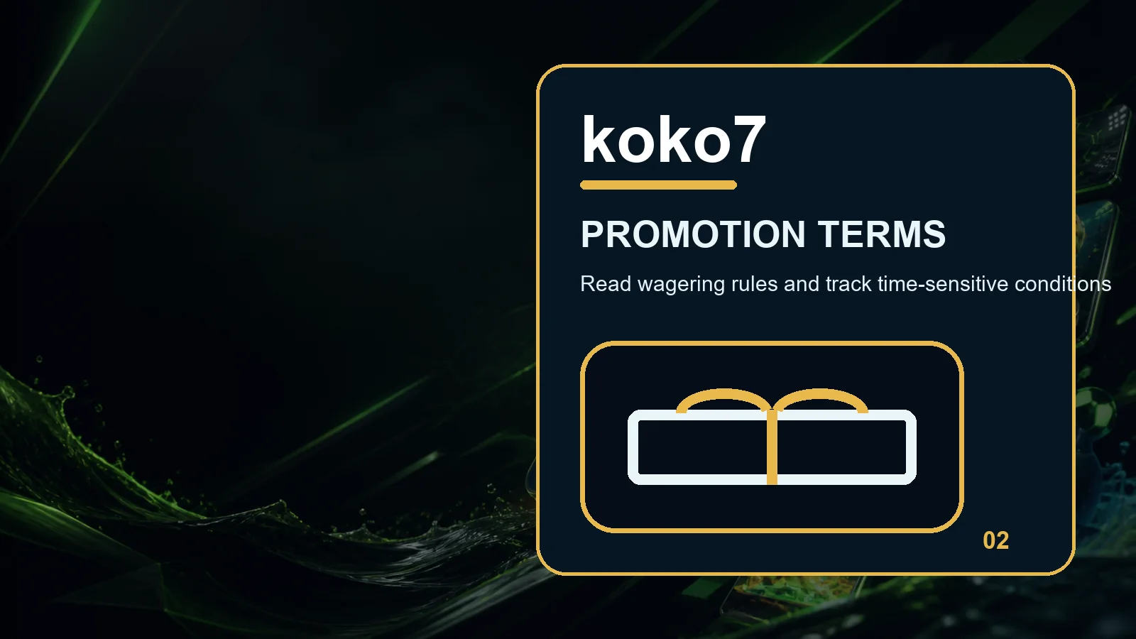 koko7 promotions full-width visual guide 2